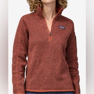 Patagonia Women's Better Sweater 1/4 Zip Fleece Size S